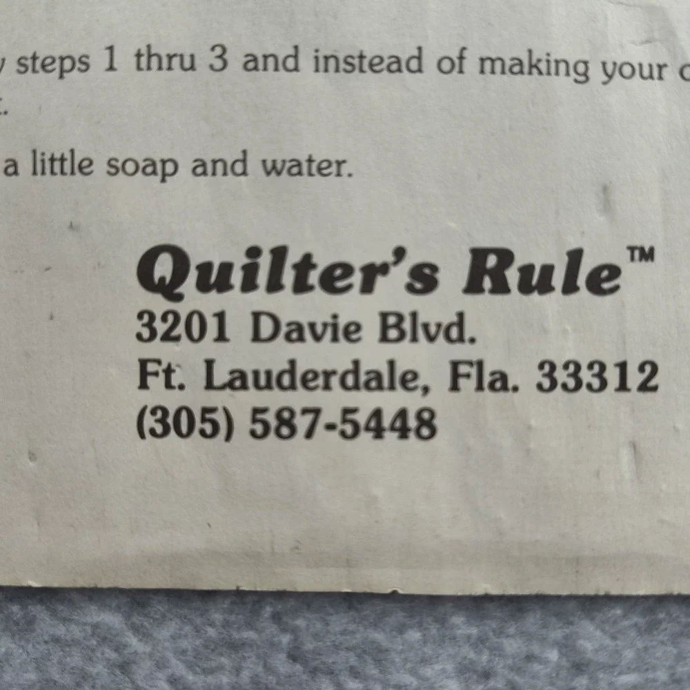 1980 Betty Gall Quilters Rule QRB12 Squar Block Lap Board 16.5X16.5 B23.3GA-3580